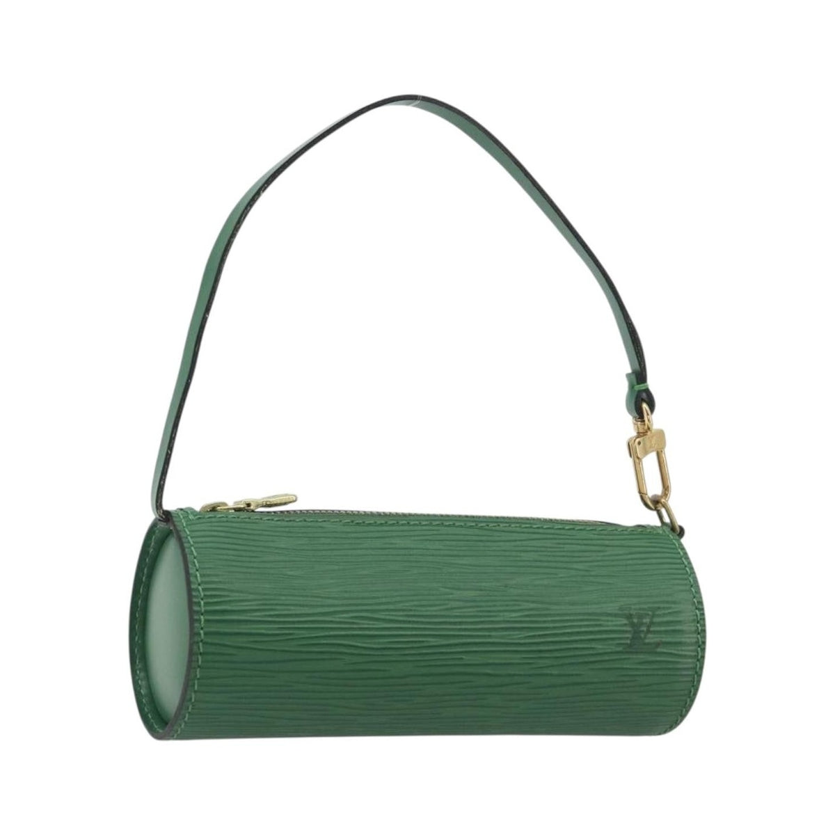 Louis Vuitton Soufflot Pochette Epi Leather, Green, Leather, Clutch