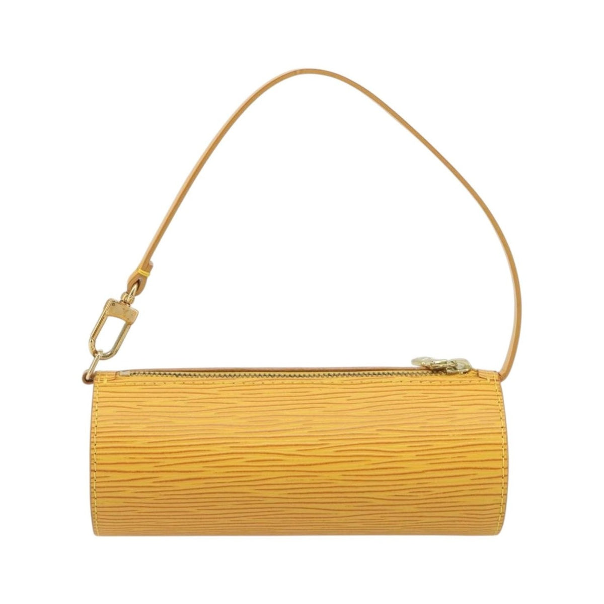 Louis Vuitton Soufflot Pochette Epi Leather, Yellow, Leather, Clutch