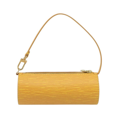 Louis Vuitton Soufflot Pochette Epi Leather, Yellow, Leather, Clutch