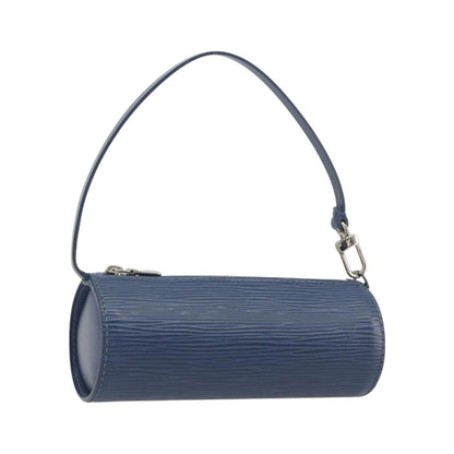 Louis Vuitton Soufflot Pochette Epi Leather, Blue, Leather, Clutch