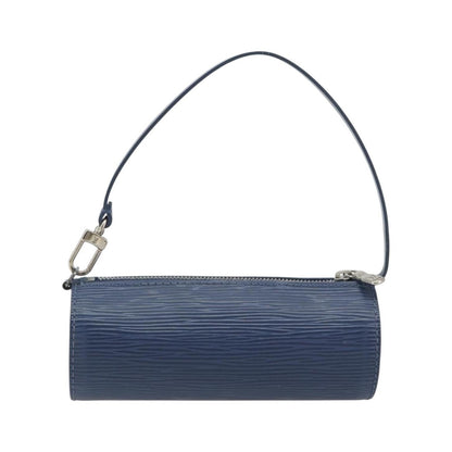 Louis Vuitton Soufflot Pochette Epi Leather, Blue, Leather, Clutch