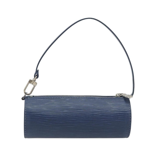 Louis Vuitton Soufflot Pochette Epi Leather, Blue, Leather, Clutch