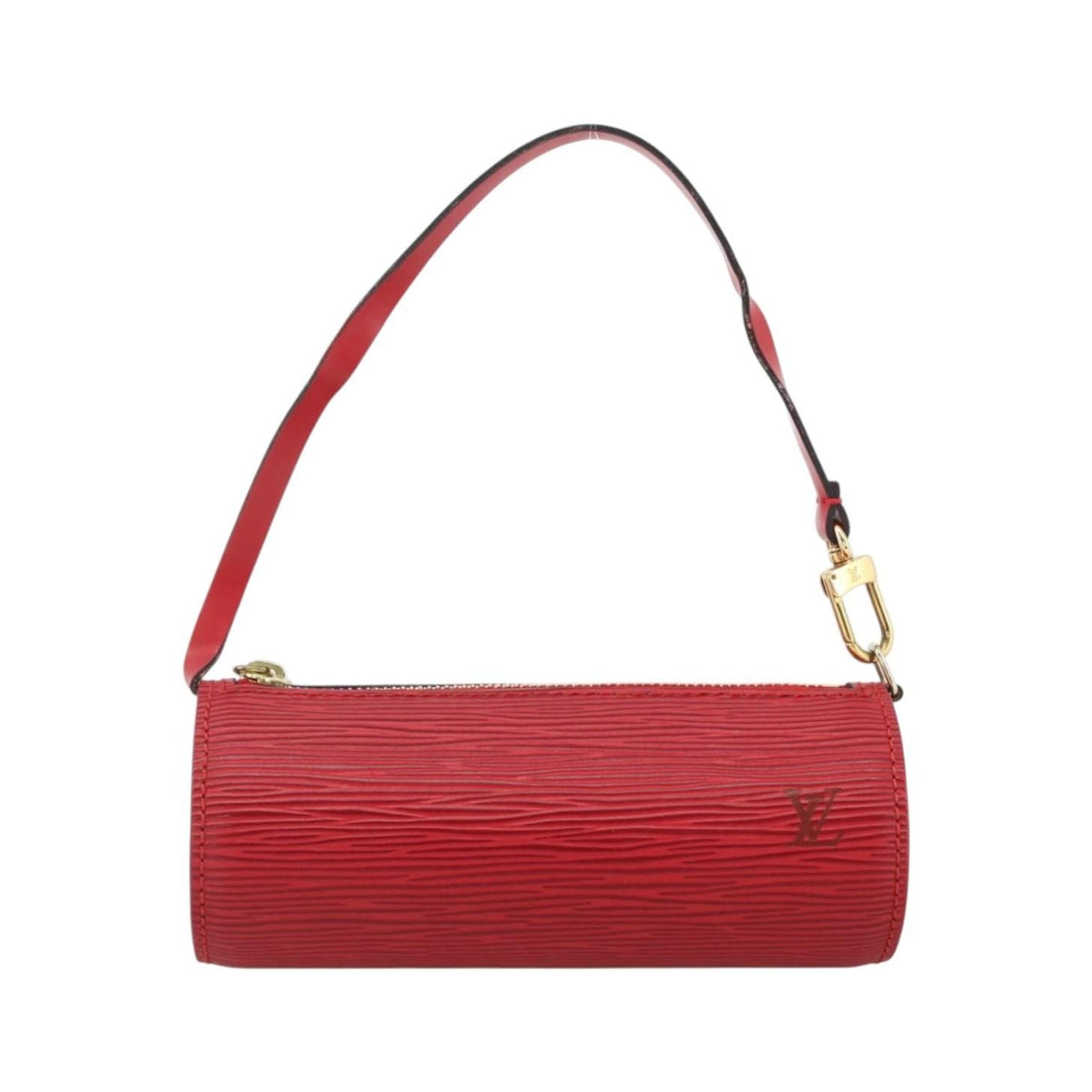 Louis Vuitton Soufflot Pochette Epi Leather, Red, Leather, Clutch