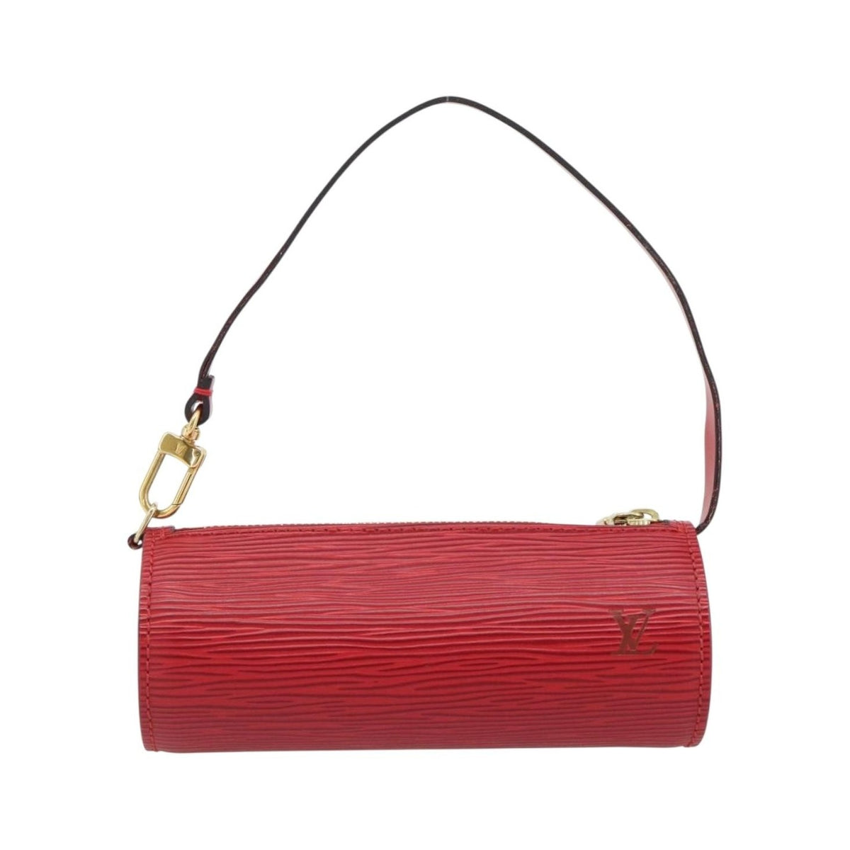 Louis Vuitton Soufflot Pochette Epi Leather, Red, Leather, Clutch
