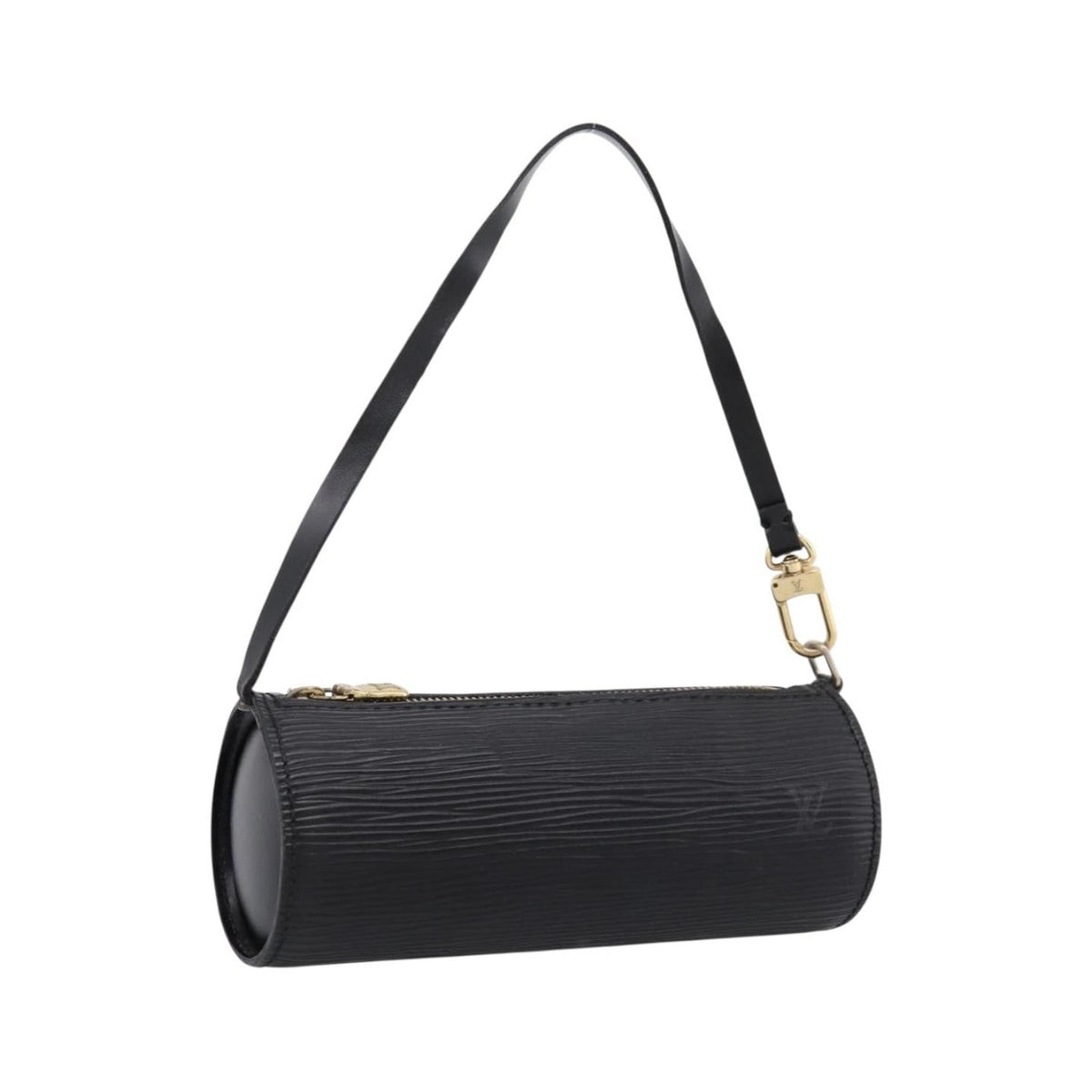 Louis Vuitton Soufflot Pochette Epi Leather, Black, Leather, Clutch