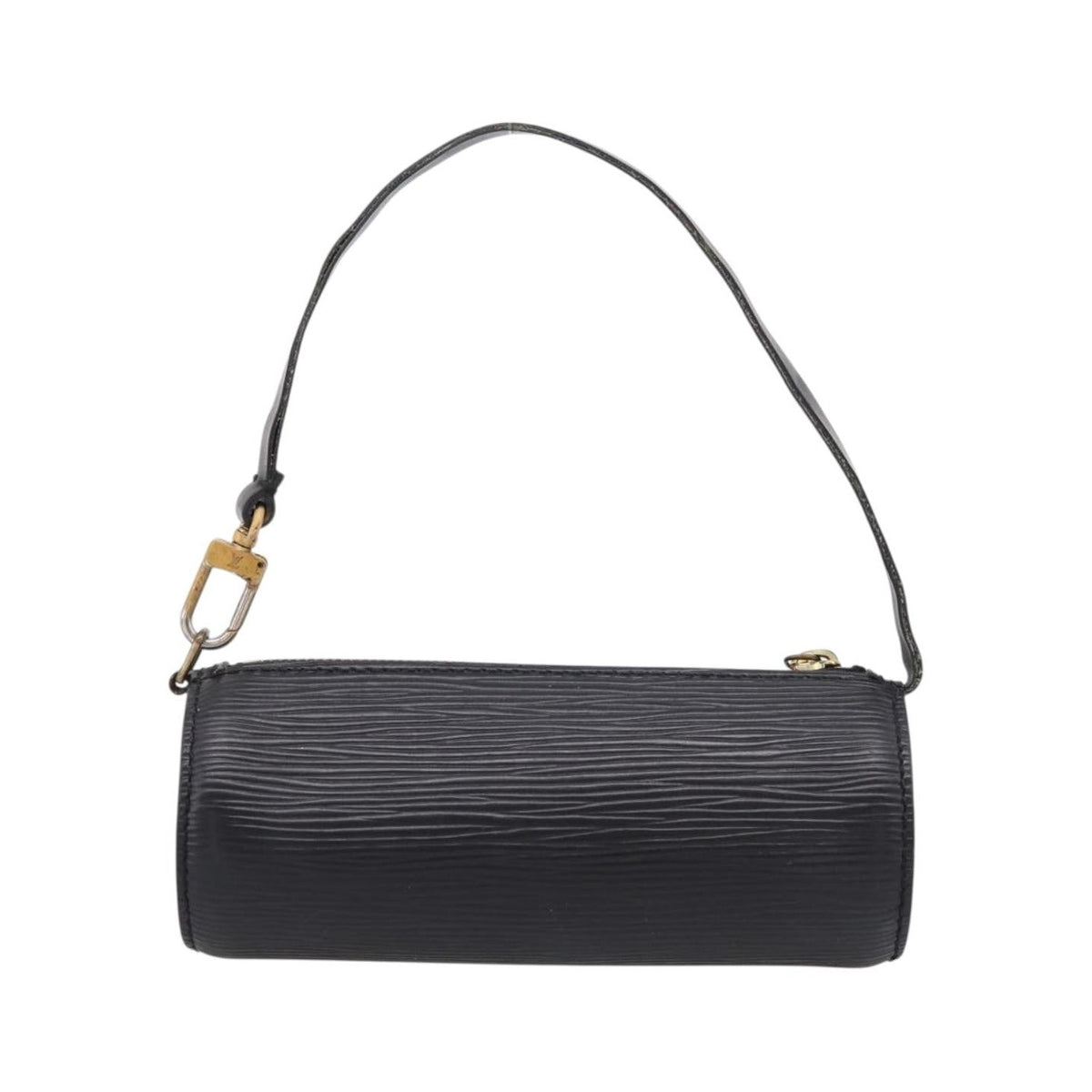 Louis Vuitton Soufflot Pochette Epi Leather, Black, Leather, Clutch
