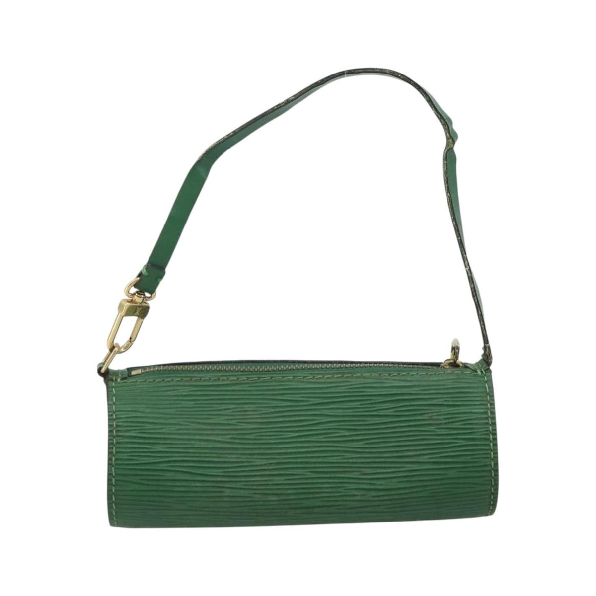 Louis Vuitton Soufflot Pochette Epi Leather, Green, Leather, Clutch