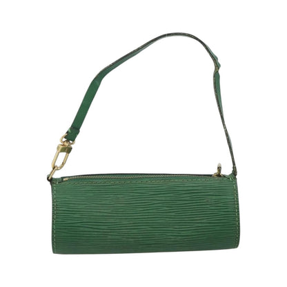 Louis Vuitton Soufflot Pochette Epi Leather, Green, Leather, Clutch