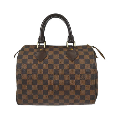 Louis Vuitton Speedy Bandoulière Damier, Brown, Canvas, Handbag