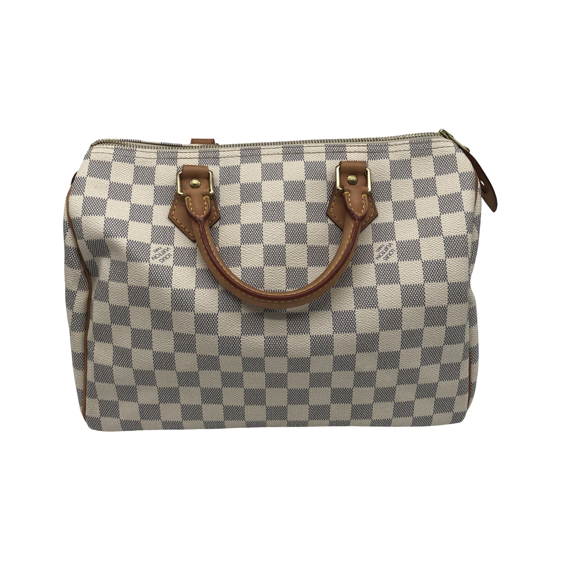 Louis Vuitton Speedy Damier, Beige, Canvas, Handbag