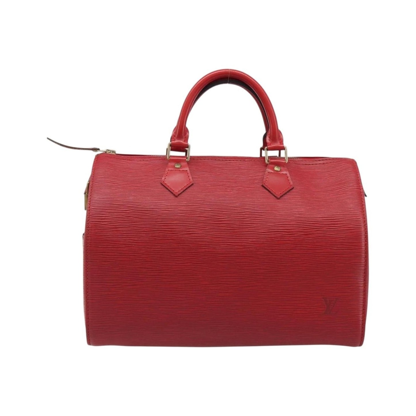 Louis Vuitton Speedy Epi Leather, Red, Leather, Handbag