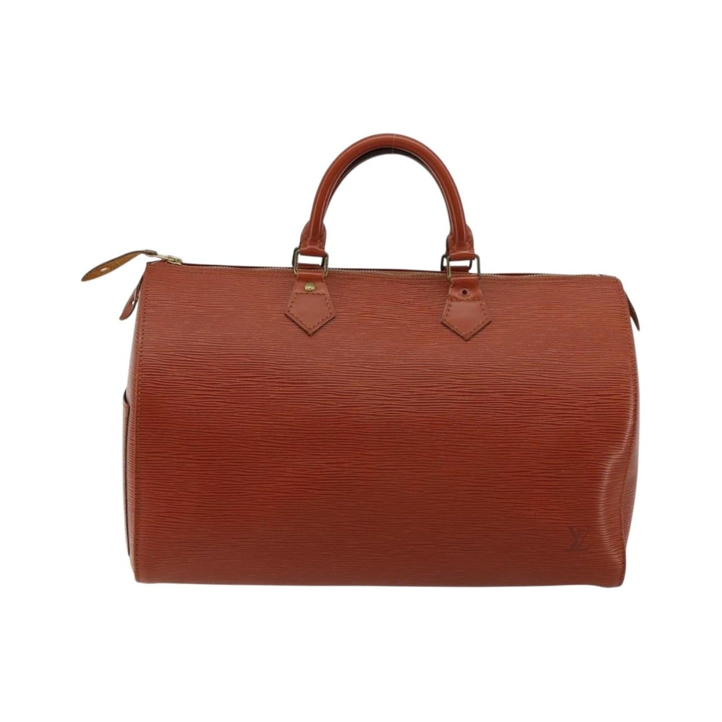 Louis Vuitton Speedy Epi Leather, Brown, Leather, Handbag