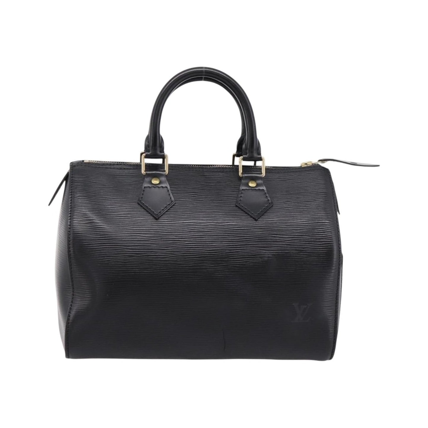 Louis Vuitton Speedy Epi Leather, Black, Leather, Handbag