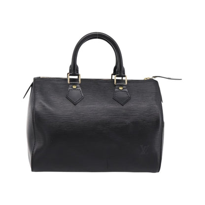 Louis Vuitton Speedy Epi Leather, Black, Leather, Handbag