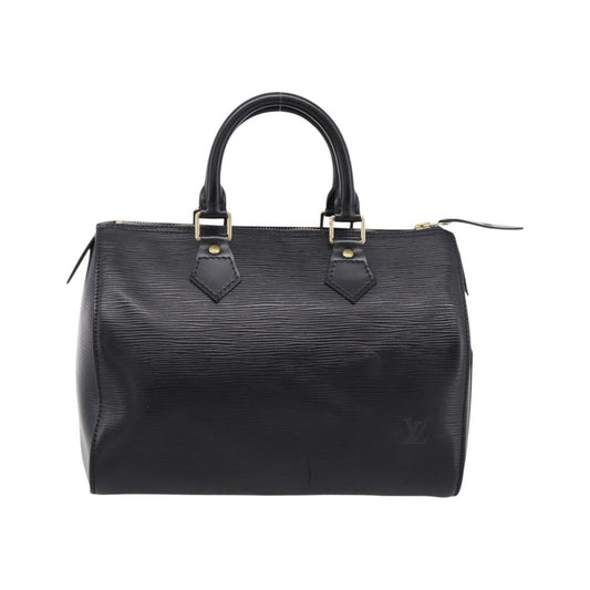 Louis Vuitton Speedy Epi Leather, Black, Leather, Handbag