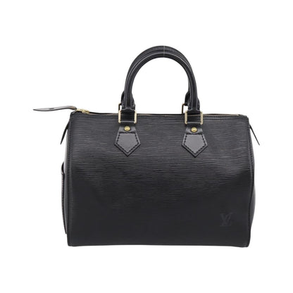 Louis Vuitton Speedy Epi Leather, Black, Leather, Handbag
