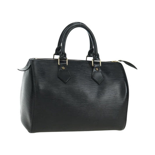 Louis Vuitton Speedy Epi Leather, Black, Leather, Handbag