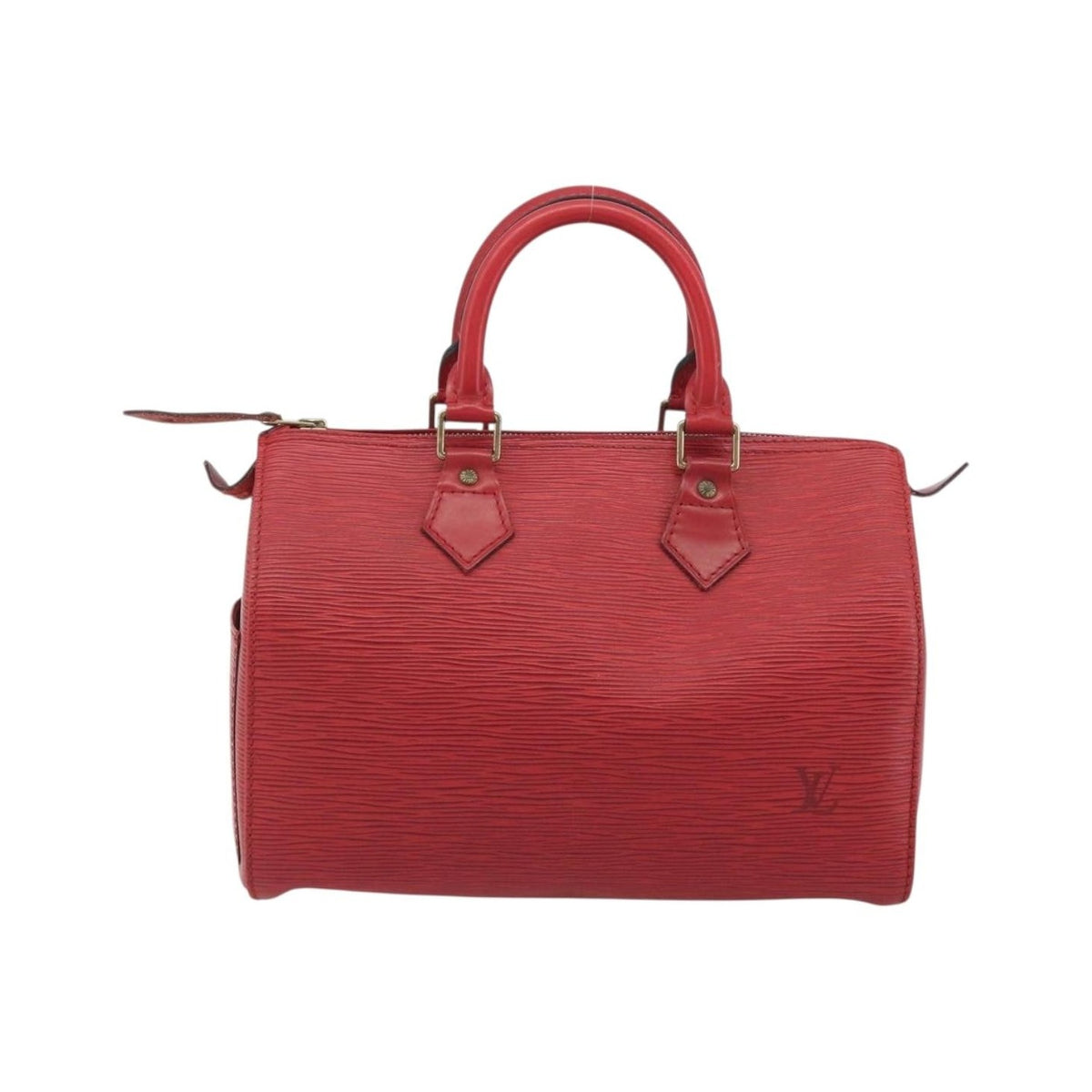 Louis Vuitton Speedy Epi Leather, Red, Leather, Handbag