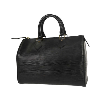 Louis Vuitton Speedy Epi Leather, Black, Leather, Handbag