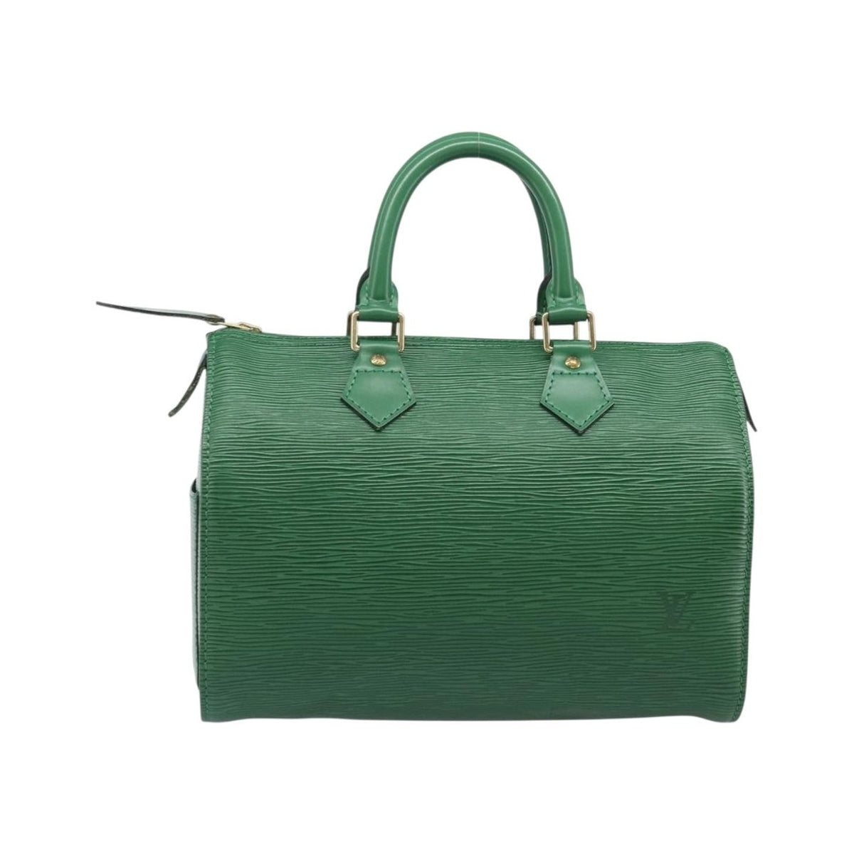 Louis Vuitton Speedy Epi Leather, Green, Leather, Handbag