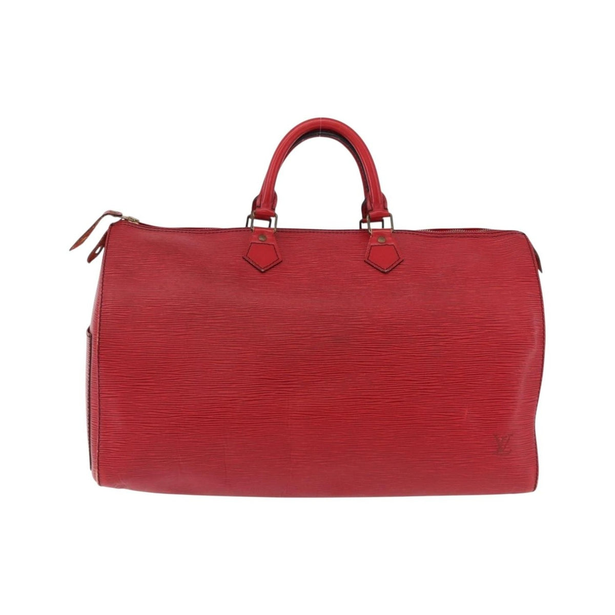 Louis Vuitton Speedy Epi Leather, Red, Leather, Handbag