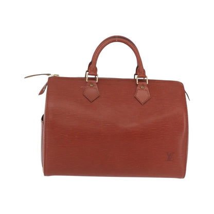 Louis Vuitton Speedy Epi Leather, Brown, Leather, Handbag