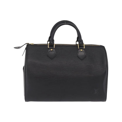 Louis Vuitton Speedy Epi Leather, Black, Leather, Handbag
