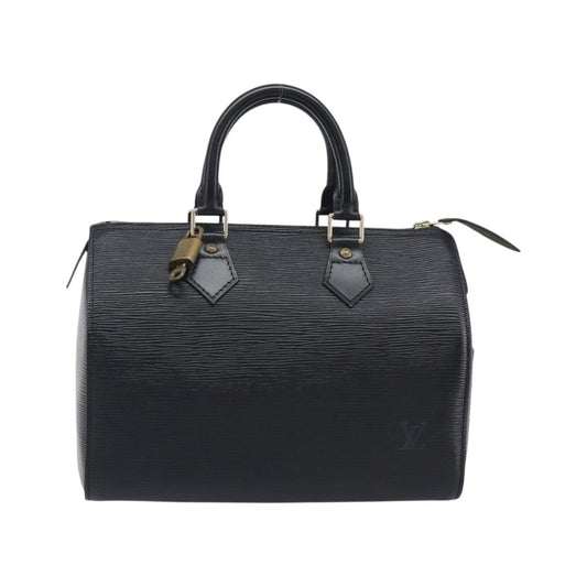 Louis Vuitton Speedy Epi Leather, Black, Leather, Handbag