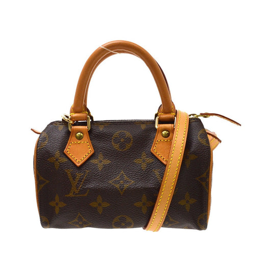Louis Vuitton Speedy Mini HL Monogram Canvas, Brown, Canvas, Handbag