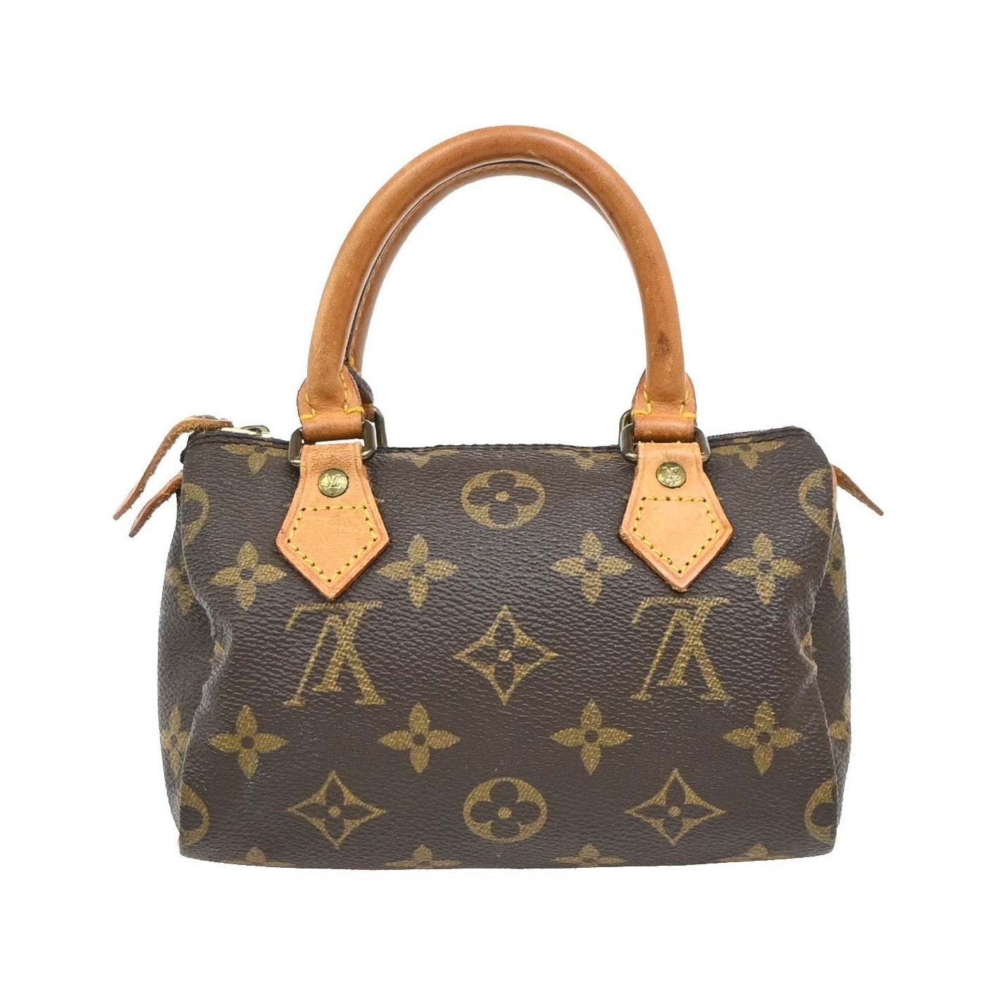 Louis Vuitton Speedy Mini HL Monogram Canvas, Brown, Canvas, Handbag