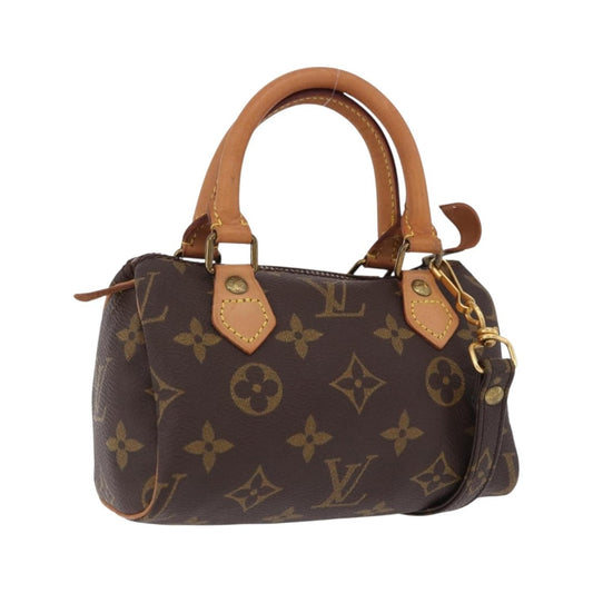 Louis Vuitton Speedy Mini HL Monogram Canvas, Brown, Canvas, Handbag