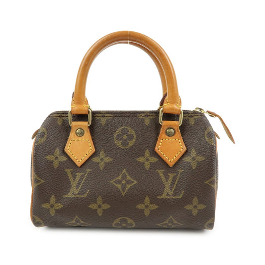 Louis Vuitton Speedy Mini HL Monogram Canvas, Brown, Canvas, Handbag