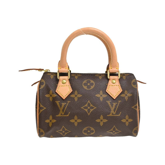 Louis Vuitton Speedy Mini HL Monogram Canvas, Brown, Canvas, Handbag