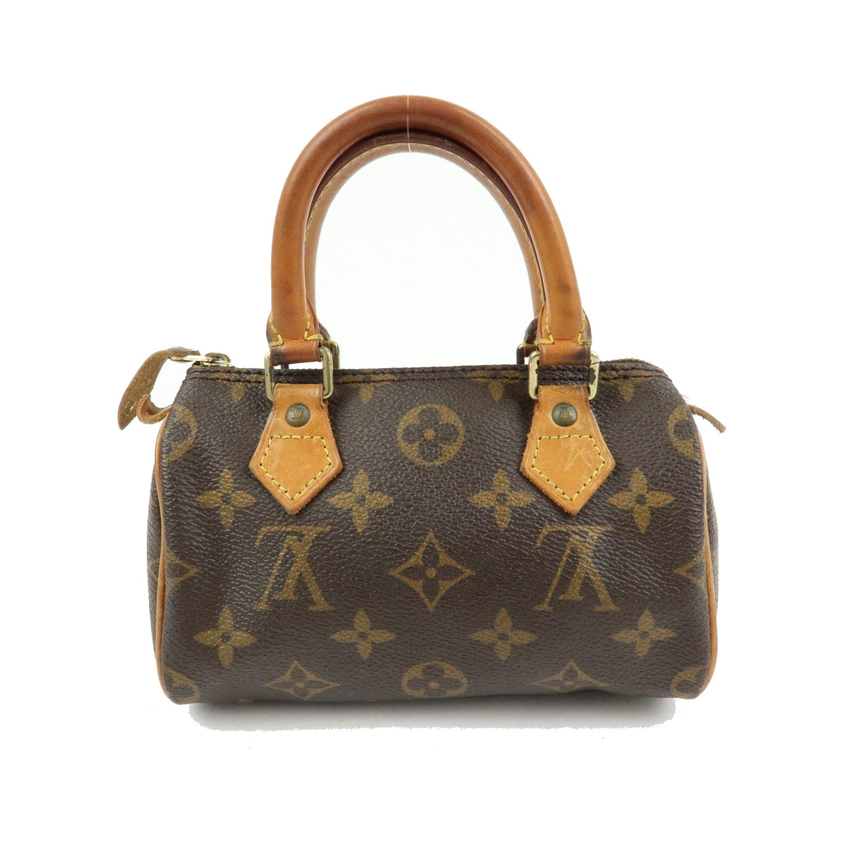 Louis Vuitton Speedy Mini HL Monogram Canvas, Brown, Canvas, Handbag