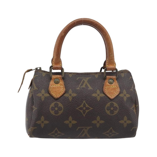 Louis Vuitton Speedy Mini HL Monogram Canvas, Brown, Canvas, Handbag