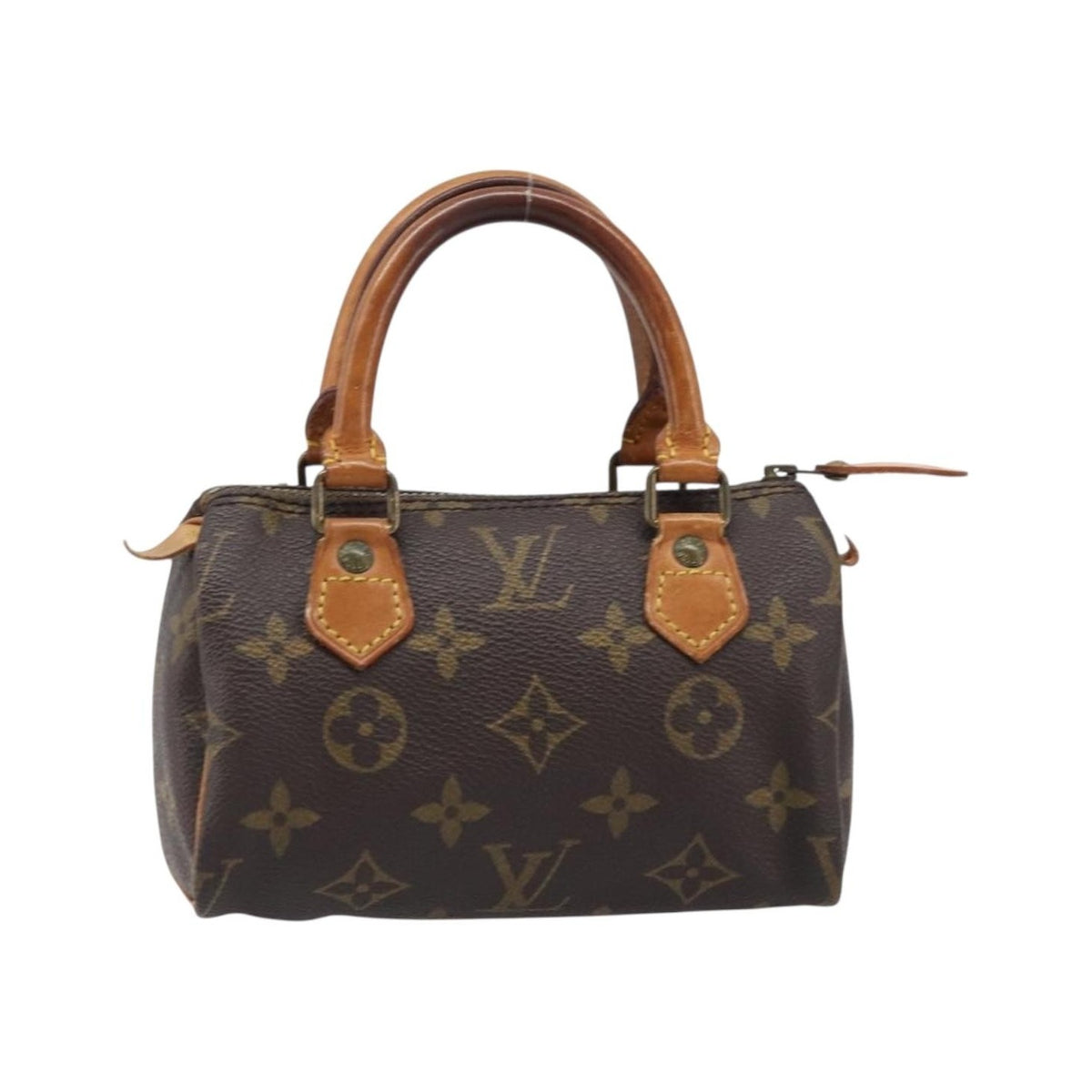 Louis Vuitton Speedy Mini HL Monogram Canvas, Brown, Canvas, Handbag