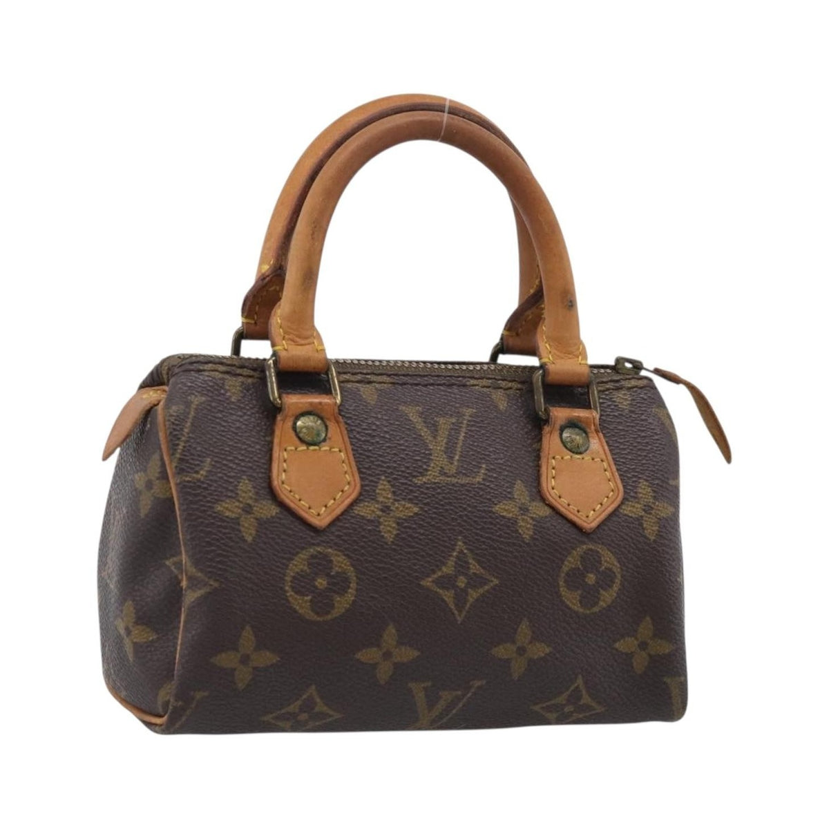 Louis Vuitton Speedy Mini HL Monogram Canvas, Brown, Canvas, Handbag