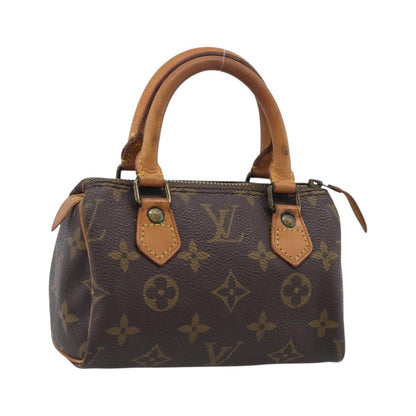 Louis Vuitton Speedy Mini HL Monogram Canvas, Brown, Canvas, Handbag