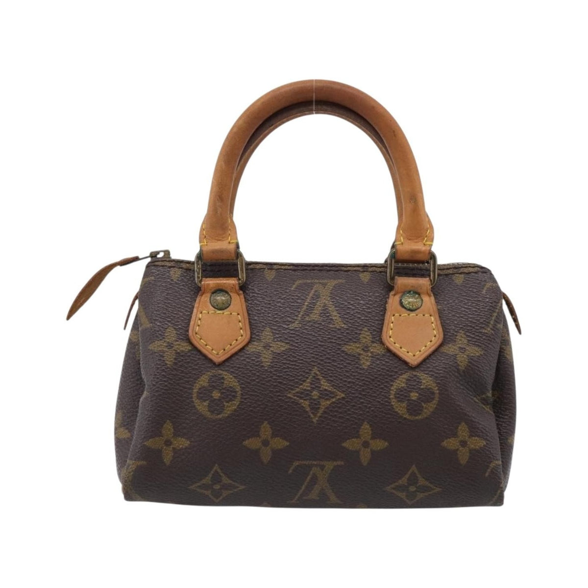 Louis Vuitton Speedy Mini HL Monogram Canvas, Brown, Canvas, Handbag
