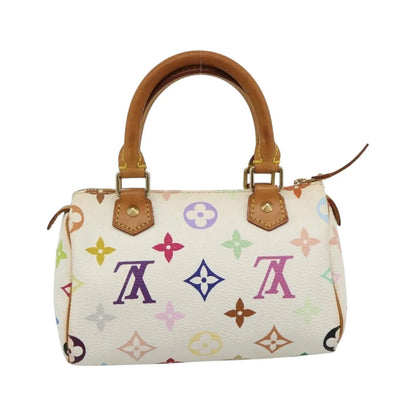 Louis Vuitton Speedy Mini HL Monogram Multicolor, White, Canvas, Handbag