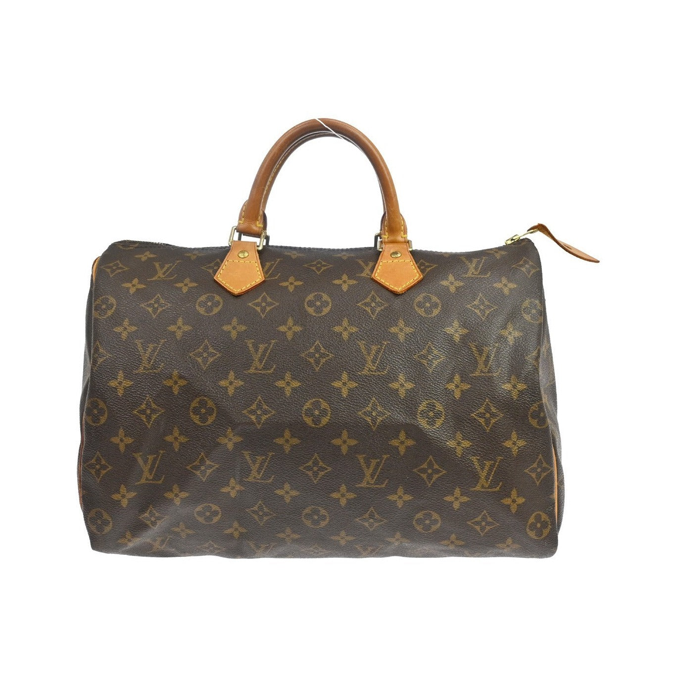 Louis Vuitton Speedy Monogram, Brown, Canvas, Handbag
