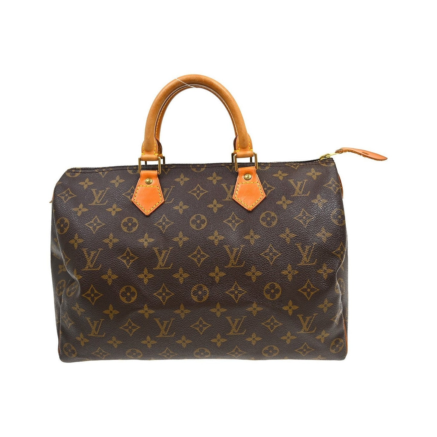 Louis Vuitton Speedy Monogram, Brown, Canvas, Handbag