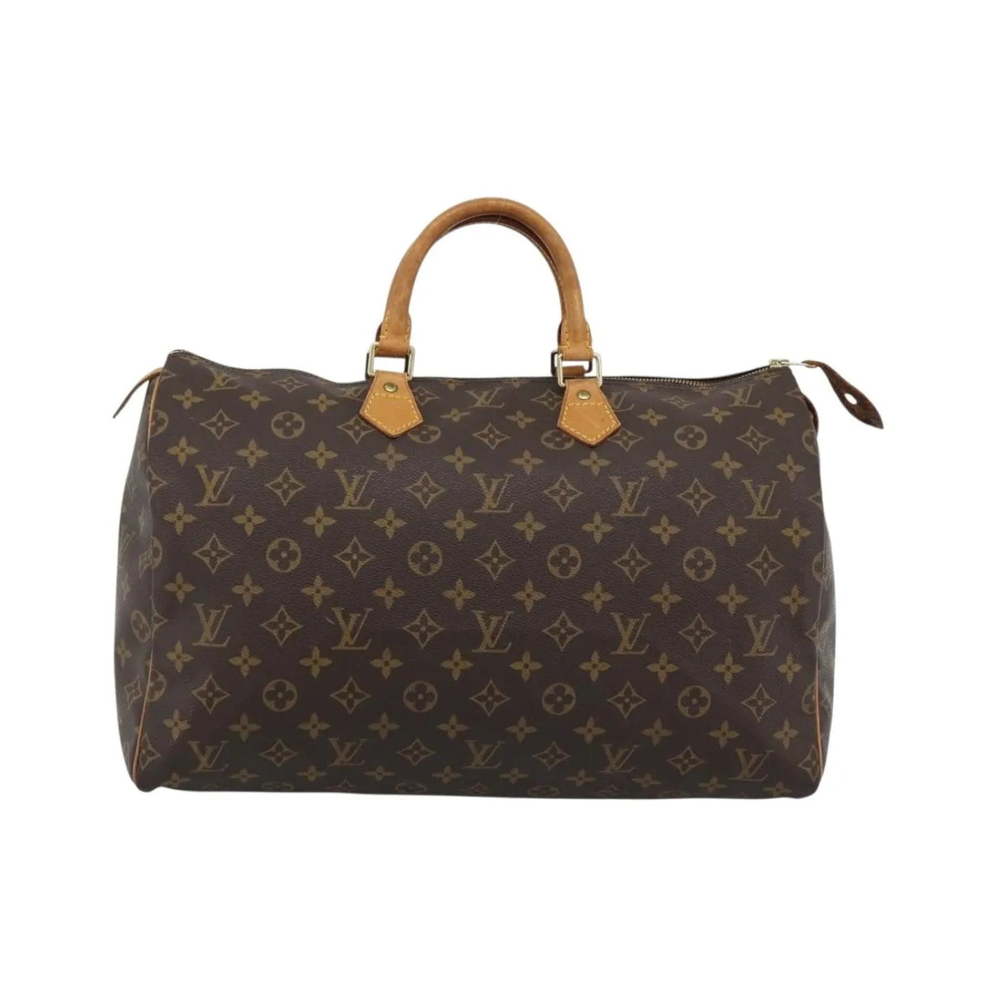 Louis Vuitton Speedy Monogram Canvas, Brown, Canvas, Handbag