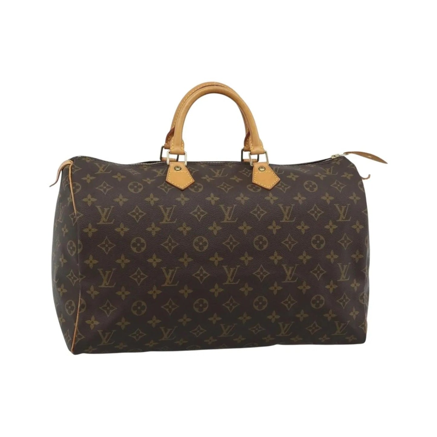 Louis Vuitton Speedy Monogram Canvas, Brown, Canvas, Handbag