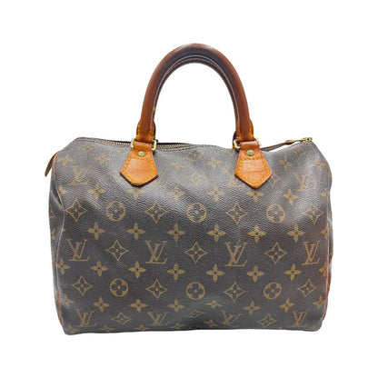 Louis Vuitton Speedy Monogram Canvas, Brown, Canvas, Handbag
