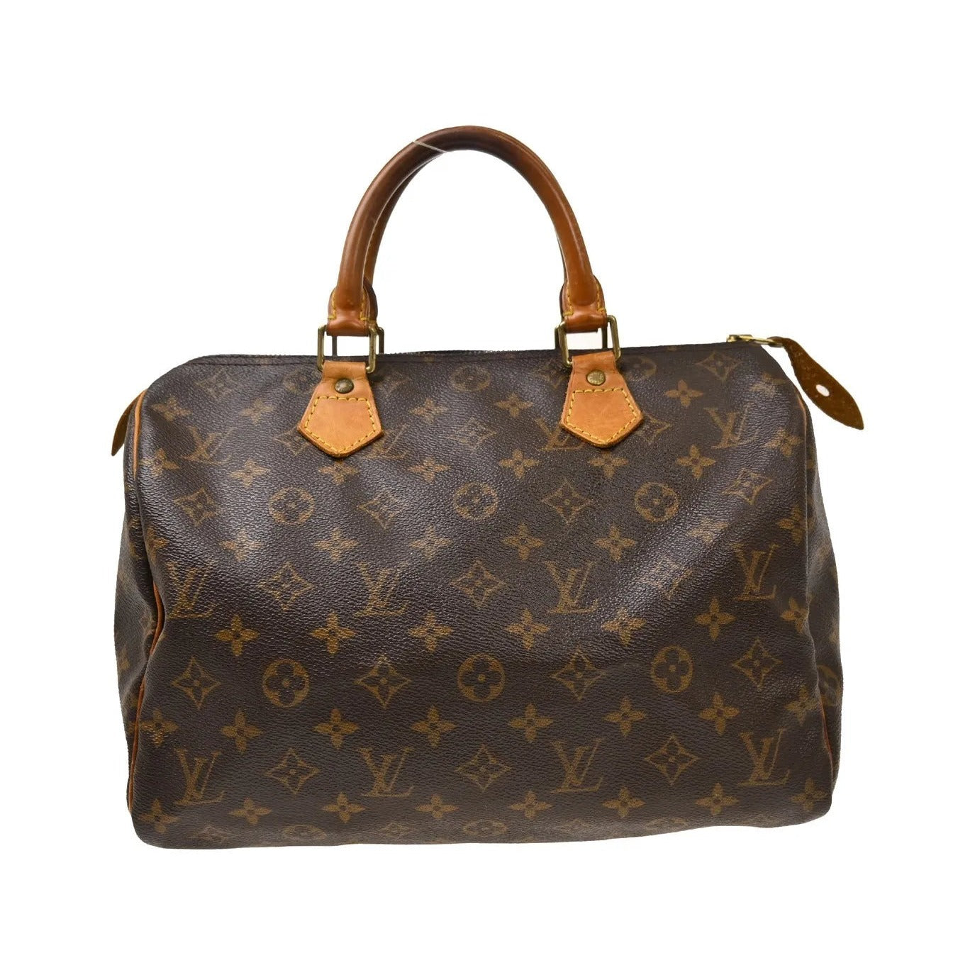 Louis Vuitton Speedy Monogram Canvas, Brown, Canvas, Handbag