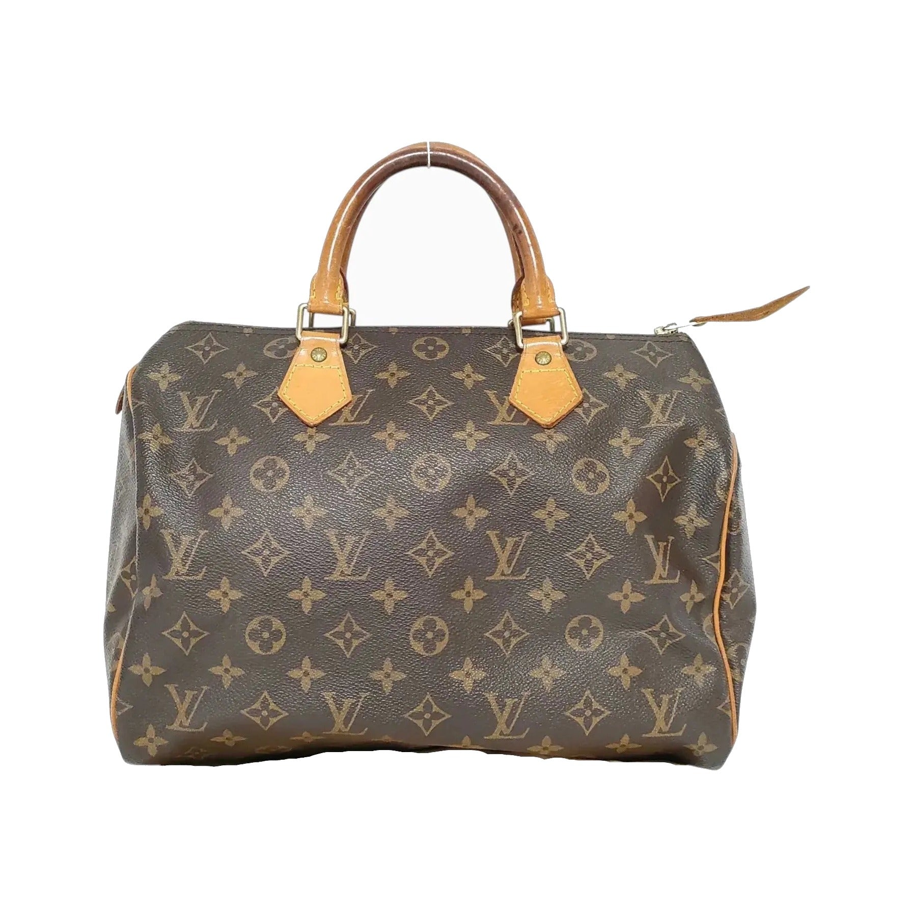 Louis Vuitton Speedy Monogram Canvas, Brown, Canvas, Handbag
