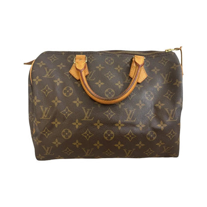 Louis Vuitton Speedy Monogram Canvas, Brown, Canvas, Handbag