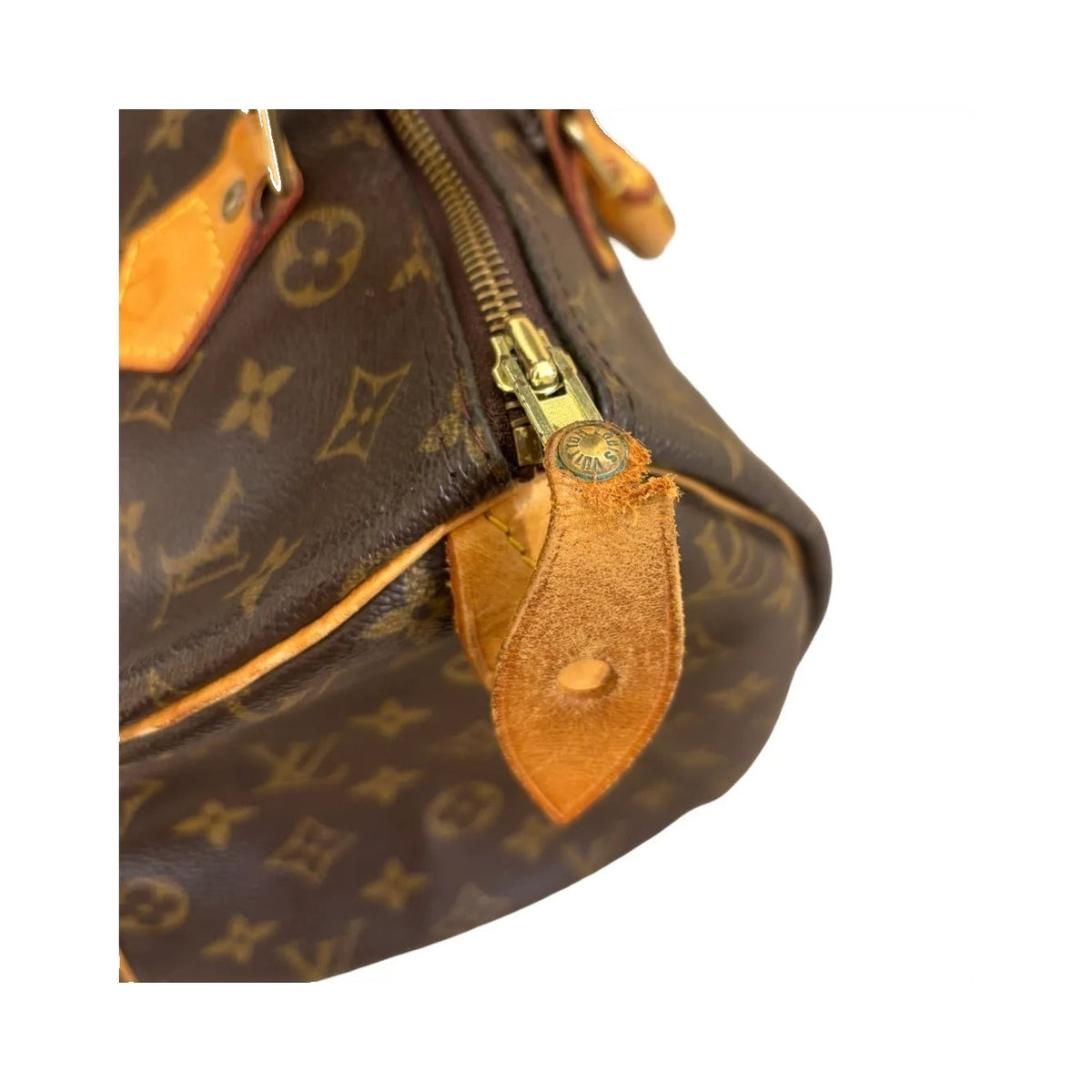 Louis Vuitton Speedy Monogram Canvas, Brown, Canvas, Handbag