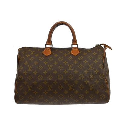 Louis Vuitton Speedy Monogram Canvas, Brown, Canvas, Handbag